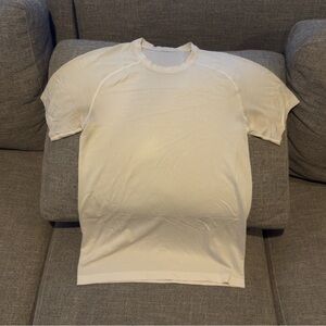 White Lululemon Metal Vent T Shirt